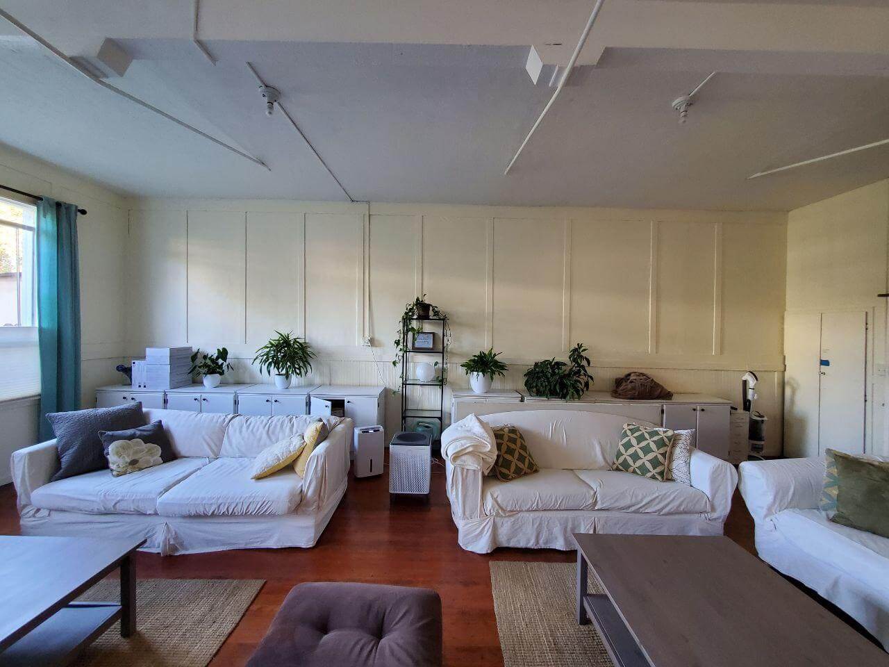 berkeley-meditation-center-before-transformative-art Berkeley Meditation center before the installation of the Peace Rose large scale painting
