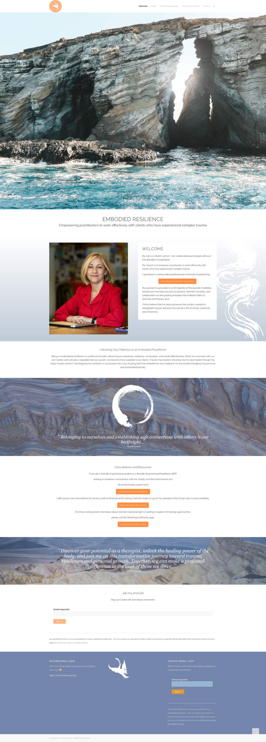 Newly redesigned website and brand transformation.