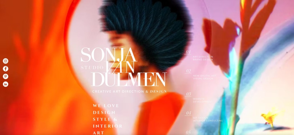 Donjavanduelmen A playful and bold design that doesn't disorient users.